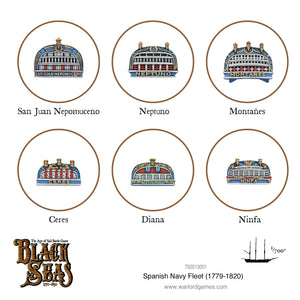 Black Seas: Spanish Navy Fleet (1770 - 1830)