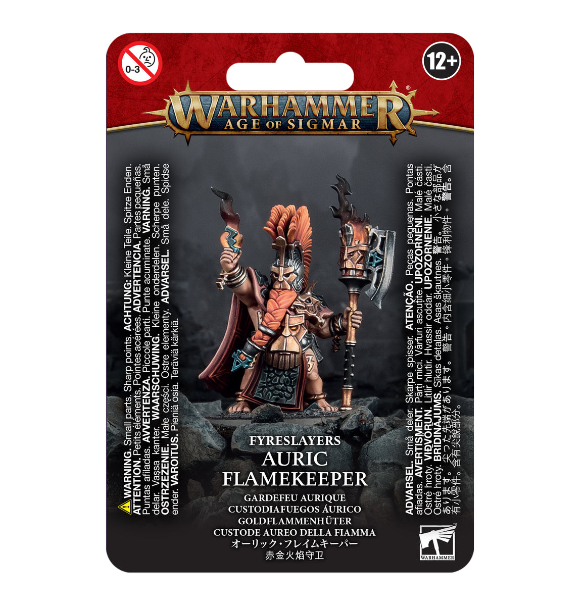 Warhammer Age of Sigmar :Fyrslayers Auric Flamekeeper