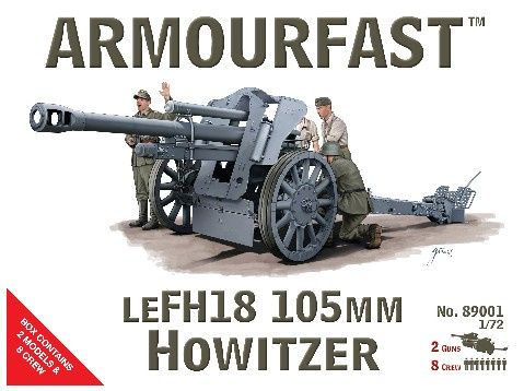 Armourfast 89001 German LEFH18 105mm Howitzer