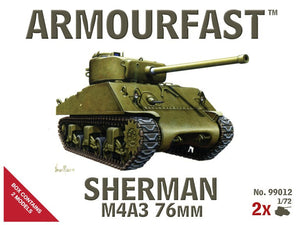 Armourfast 99012 Sherman M4A3 76mm