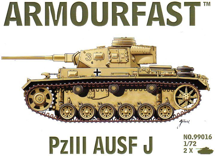 Armourfast 99016 PzIII AUSF J