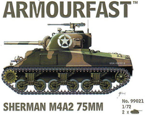 Armourfast 99021 Sherman M4A2 75mm