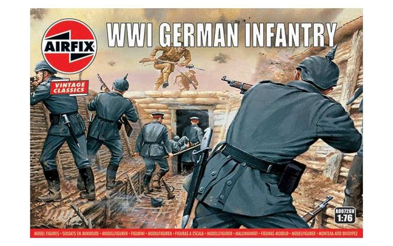 Airfix 1/76 WWI German Infantry
