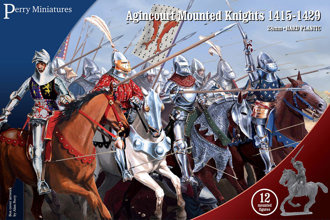 Perry Miniatures Agincourt Mounted Knights 1415-29