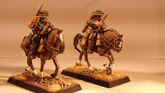 ALH106 Australian Light Horse Mounted Charging