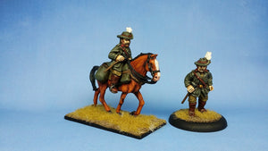 ALH108 Australian Light Horse Officer foot & mounted