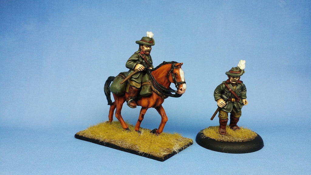 ALH108 Australian Light Horse Officer foot & mounted