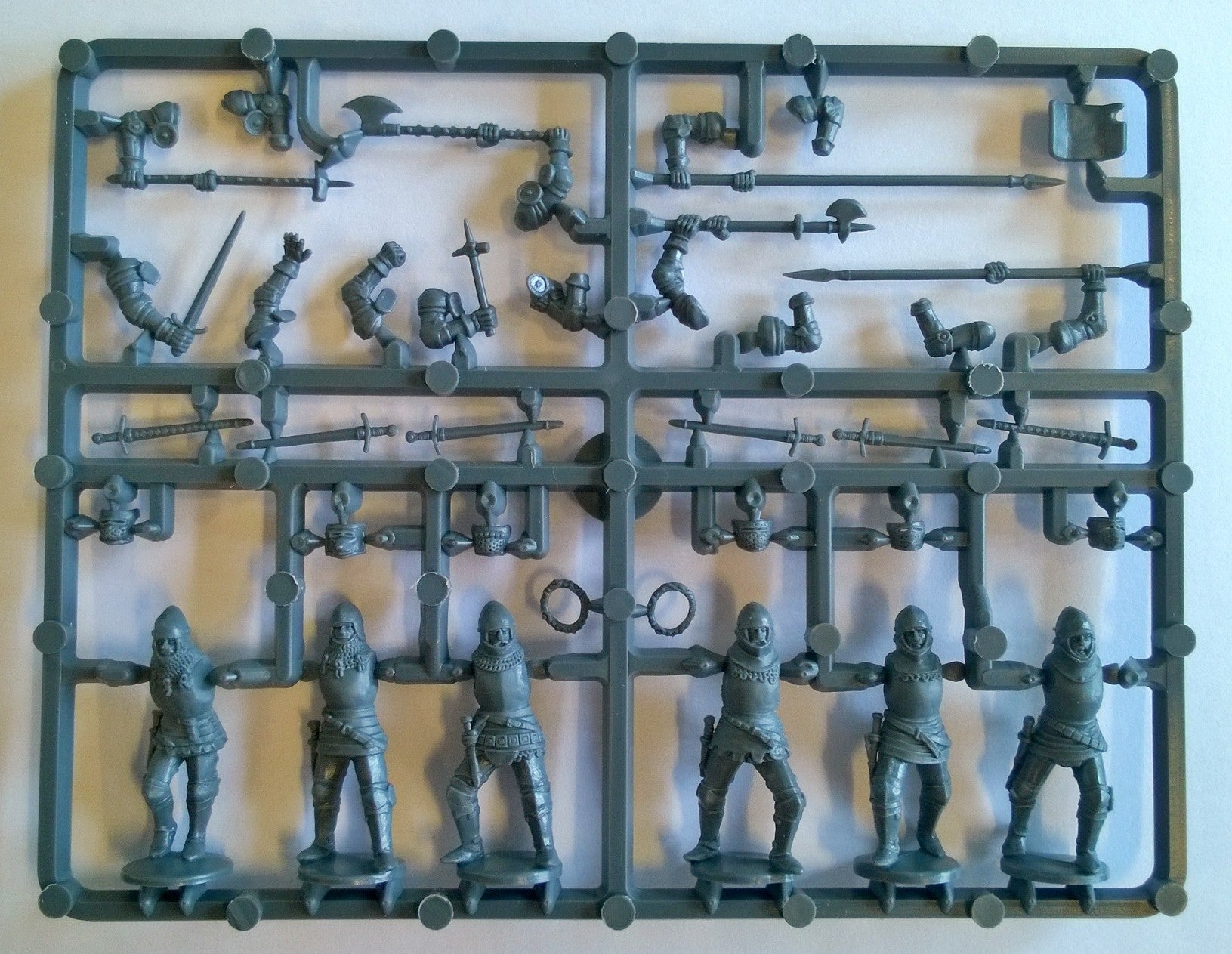 Agincourt French Infantry Sprue Perry Miniatures - Spruedude