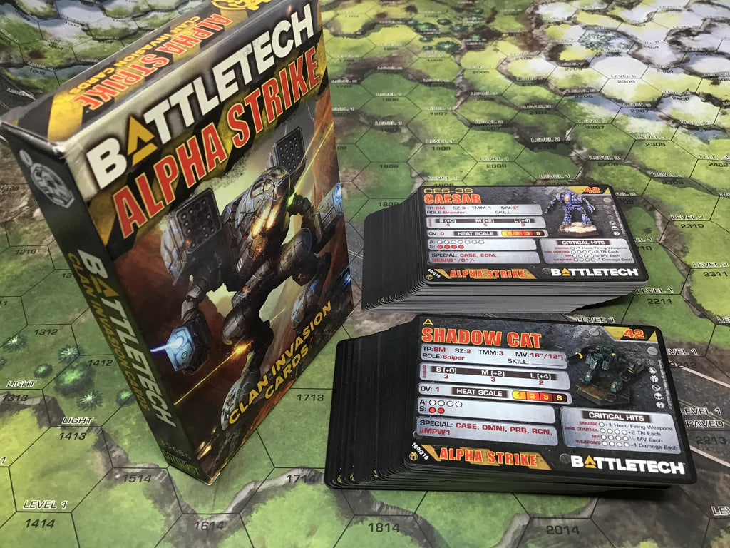Battletech: Alpha Strike: Clan Invasion Cards