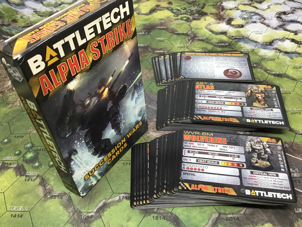 Battletech: Alpha Strike: Succession War Cards