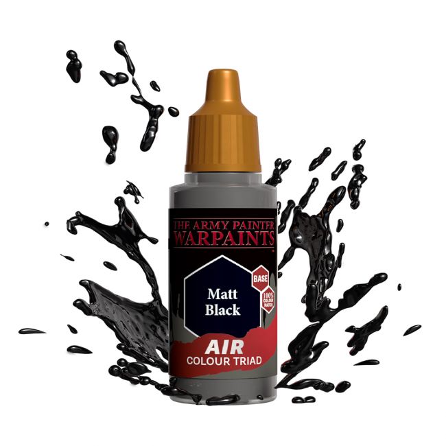 Army Painter Acrylic Warpaint Air - Matt Black