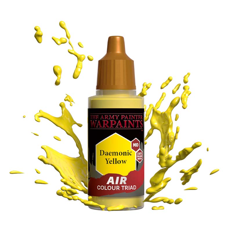 Army Painter Acrylic Warpaint Air - Daemonic Yellow