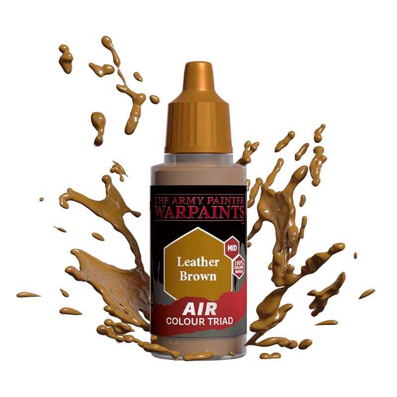 Army Painter Acrylic Warpaint Air - Leather Brown