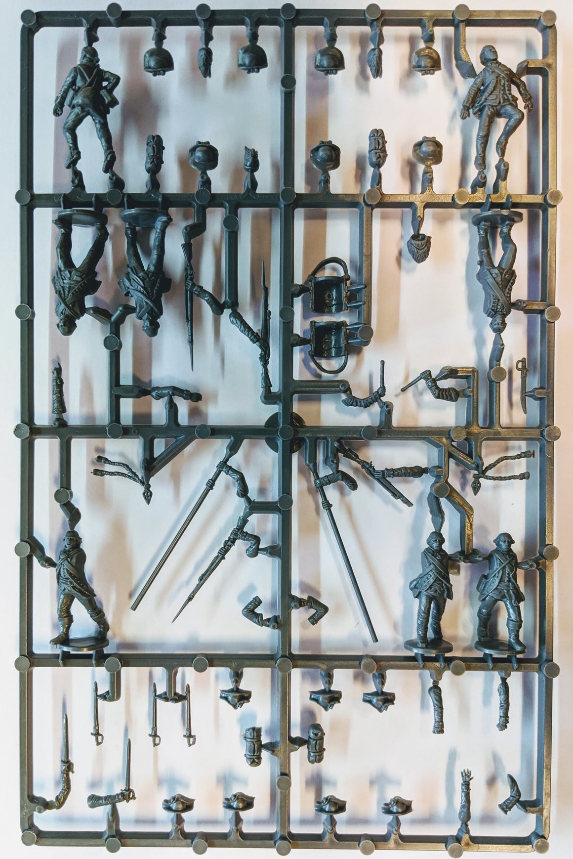 Perry Miniatures American War of Independence British Command Sprue