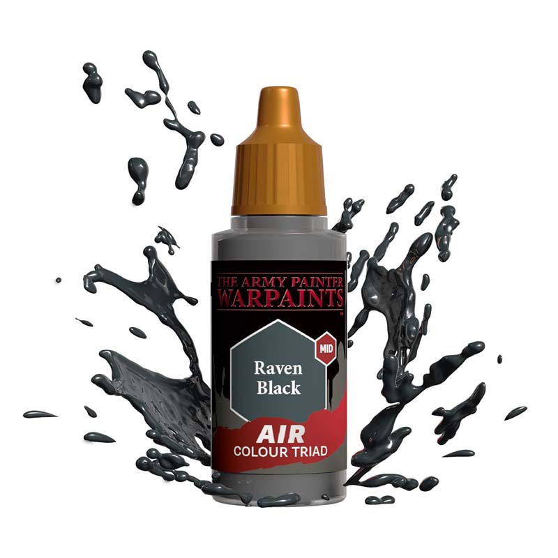 Army Painter Acrylic Warpaint Air - Raven Black