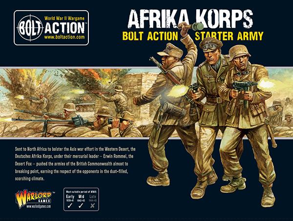 Bolt Action Afrika Korps Starter army