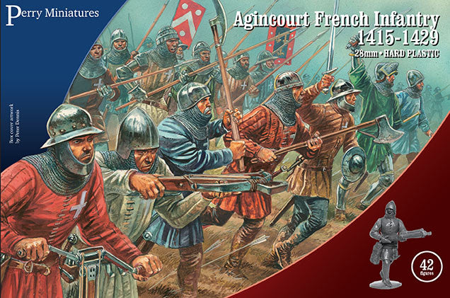 Perry Miniatures Agincourt French Infantry 1415-29