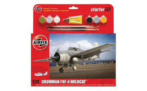 Airfix Grumman F4F-4 Wildcat Starter Set