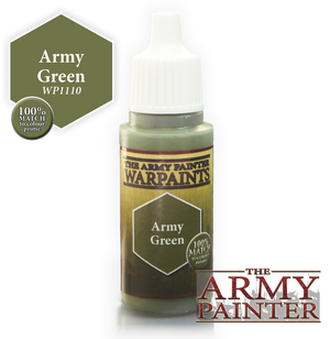 Army Painter Acrylic Warpaint - Army Green