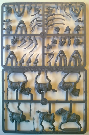 Perry Miniatures Napoleonic British Light Dragoons sprue