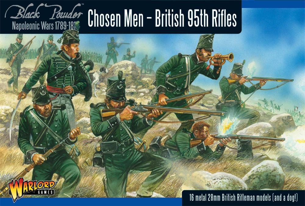 Black Powder Napoleonic Chosen Men- British 95th Rifles