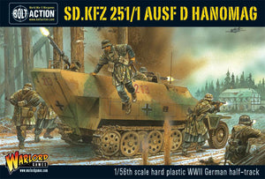 Bolt Action WWII Sd.Kfz 251/1 Ausf D Hanomag