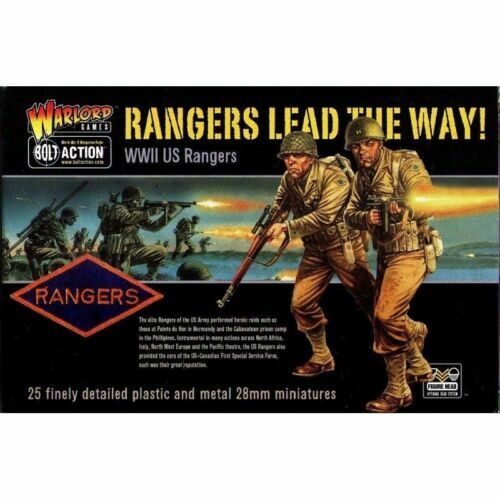 Bolt Action Rangers Lead The Way! - US Rangers