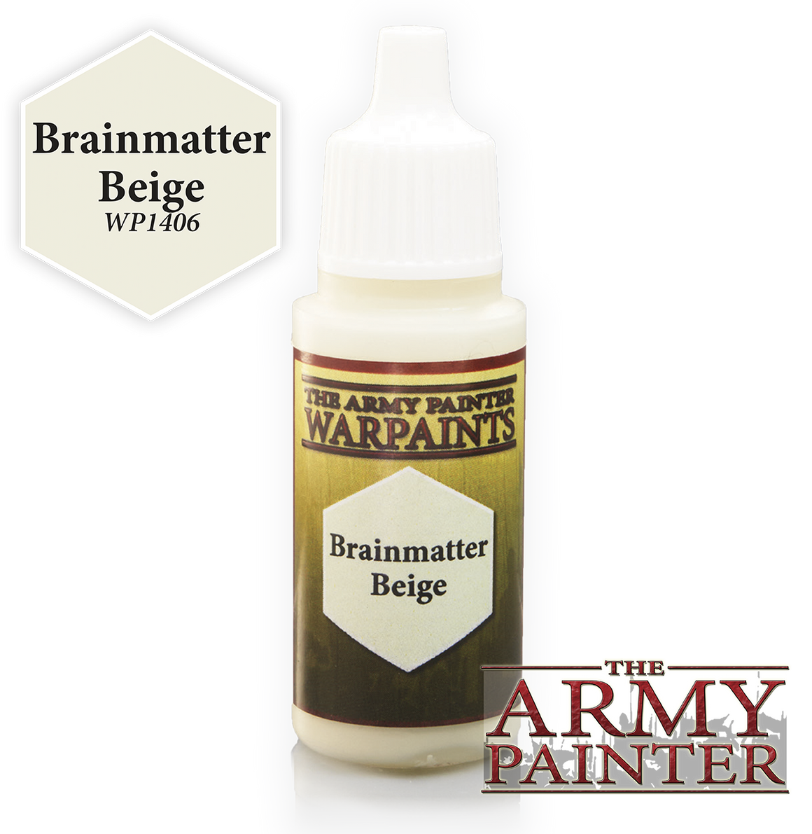 Army Painter Acrylic Warpaint - Brainmatter Beige