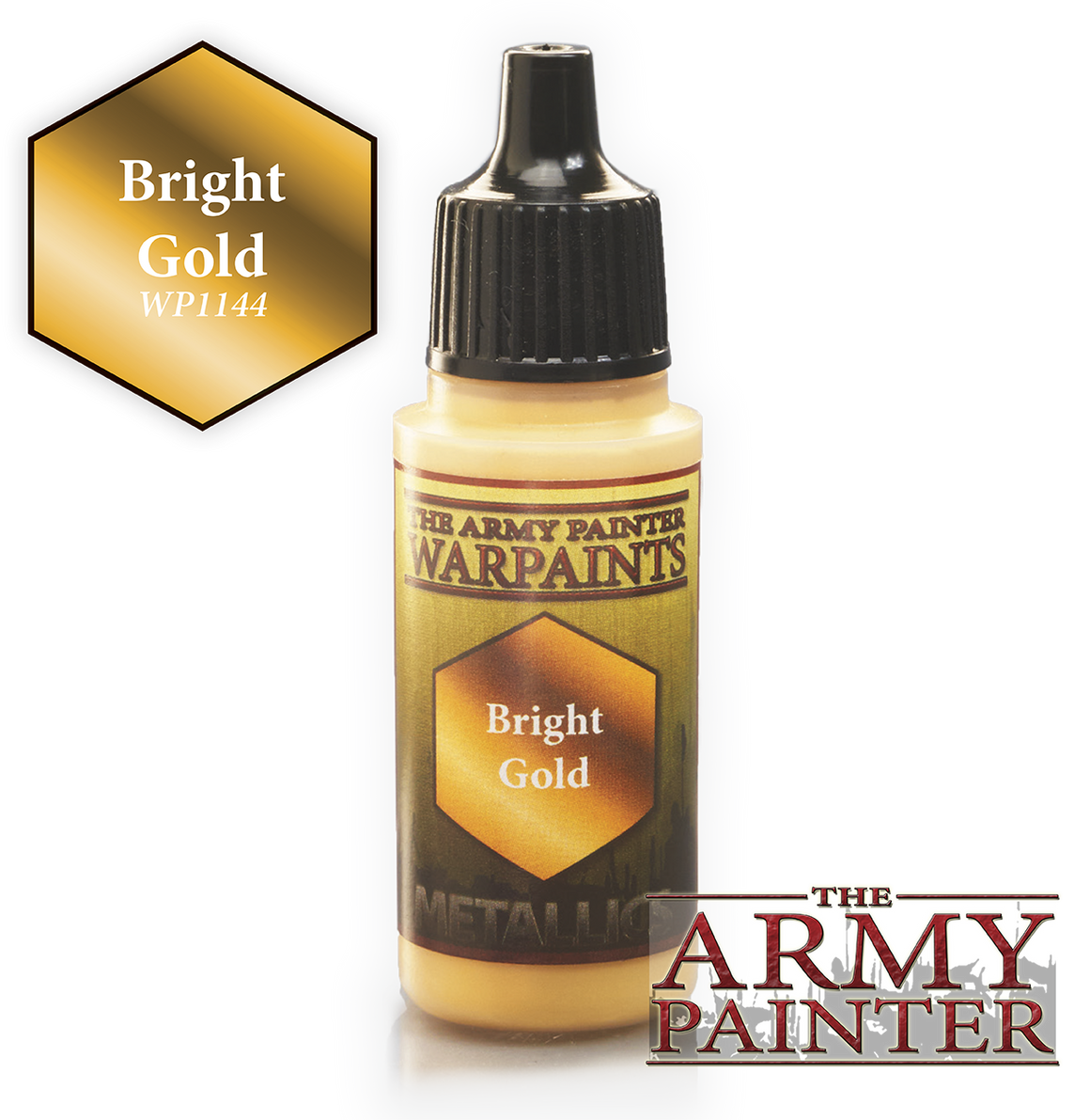Army Painter Acrylic Warpaint - Bright Gold