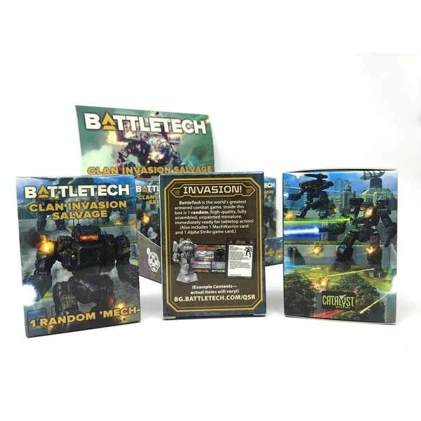 BattleTech: Clan Invasion Salvage Blind Box