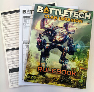 Battletech: Clan Invasion rules