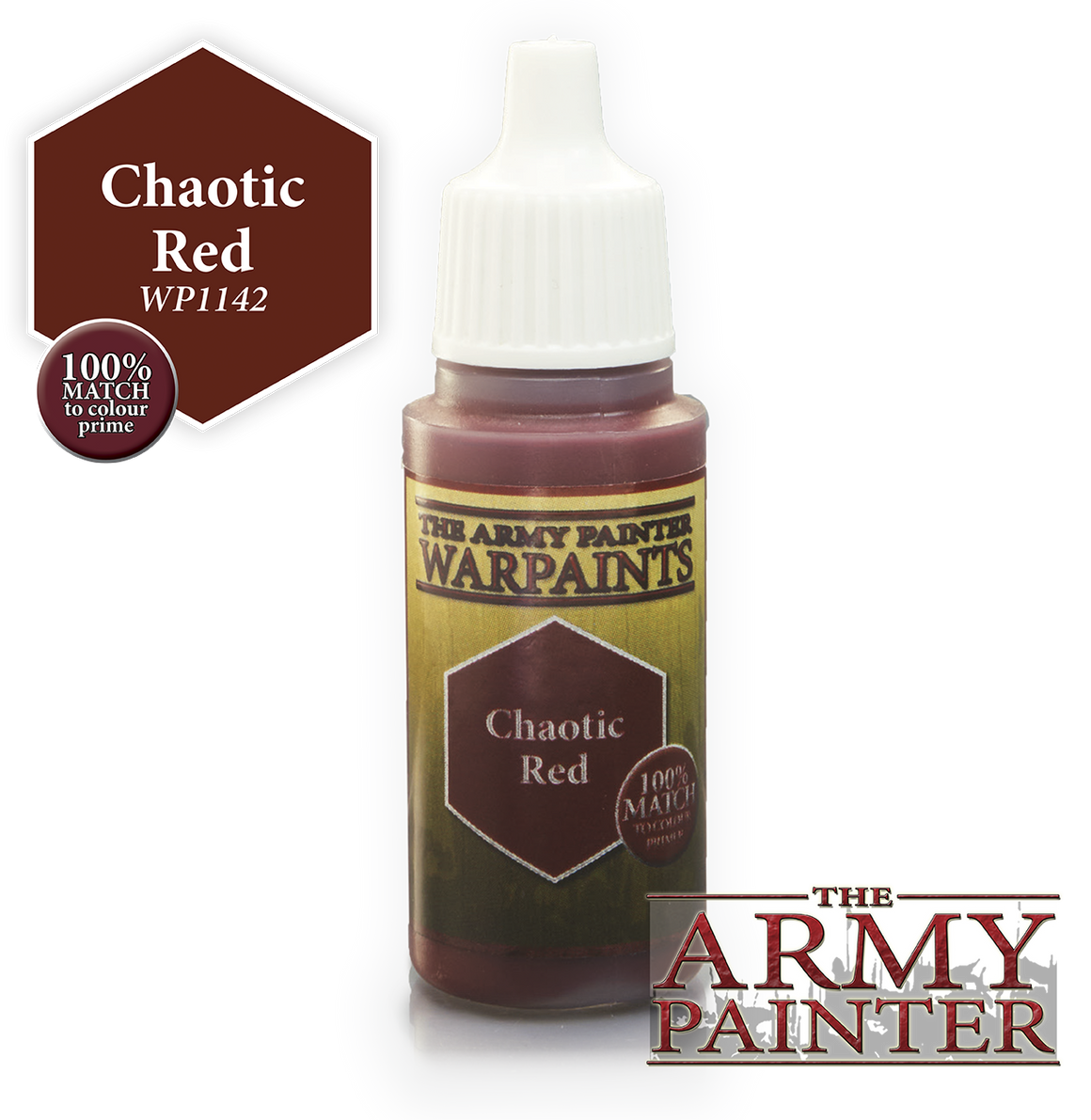 Army Painter Acrylic Warpaint - Chaotic Red