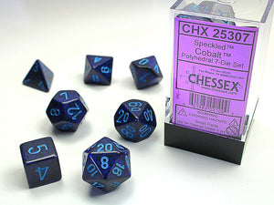 Chessex Dice Set- Speckled Cobalt