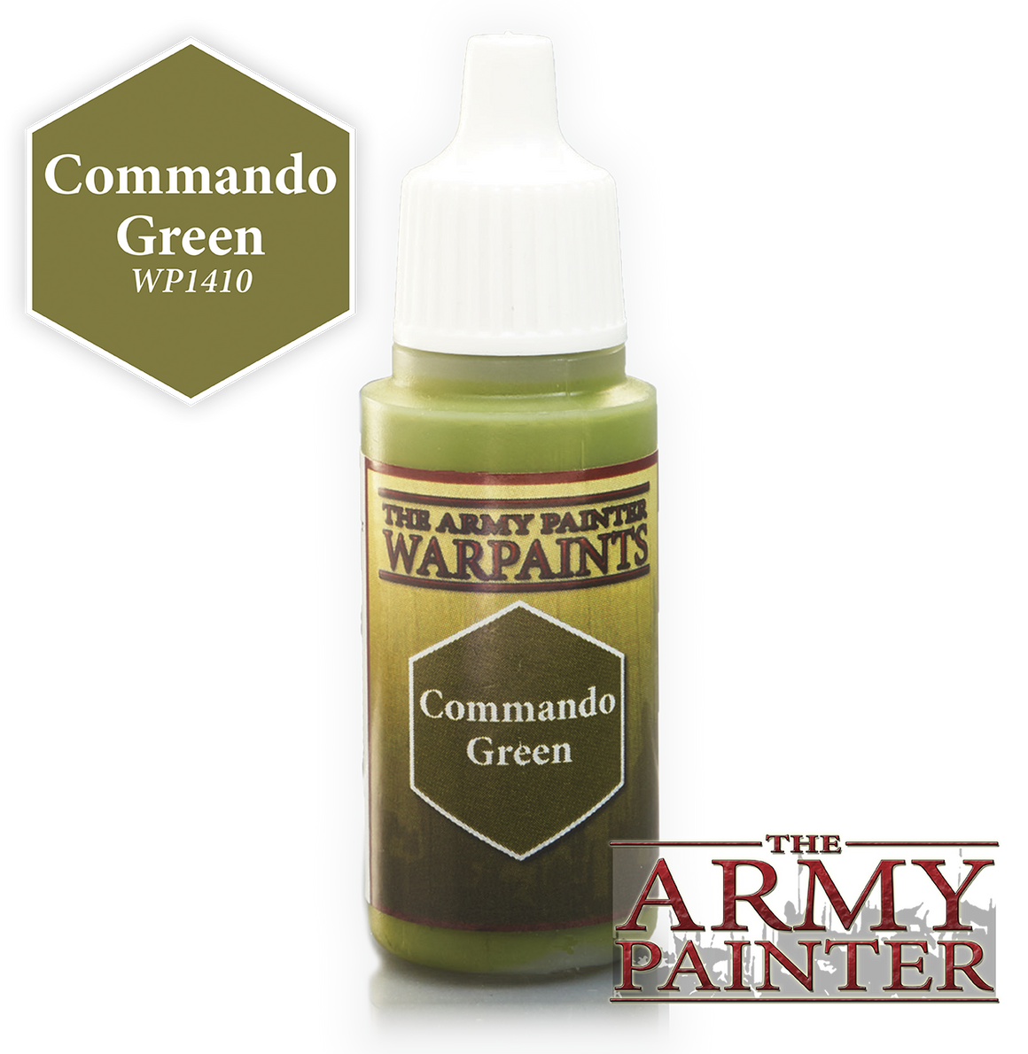 Army Painter Acrylic Warpaint - Commando Green