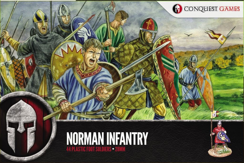 Conquest Games Norman Infantry