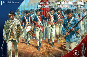 Perry Miniatures American War of Independence Continental Infantry 1776-1783