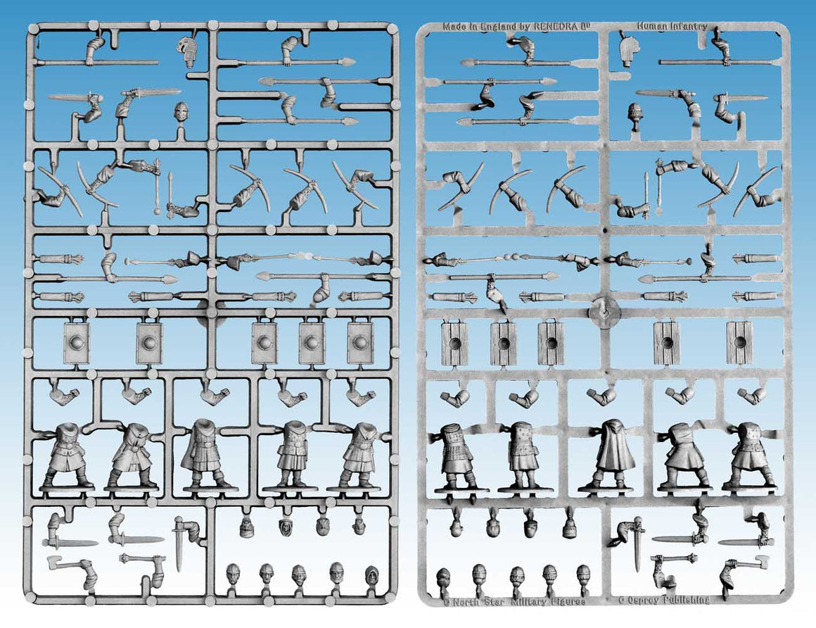 Oathmark Human Infantry Single Sprue