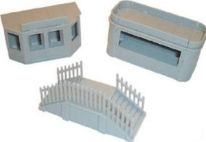 Dapol C018 : Kiosks & Platform Steps