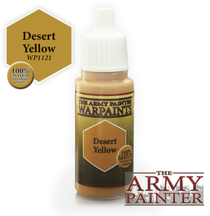 Army Painter Acrylic Warpaint - Desert Yellow