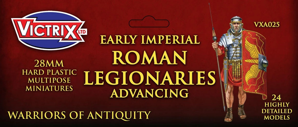 Victrix VXA025 - Early Imperial Roman Legionaries Advancing