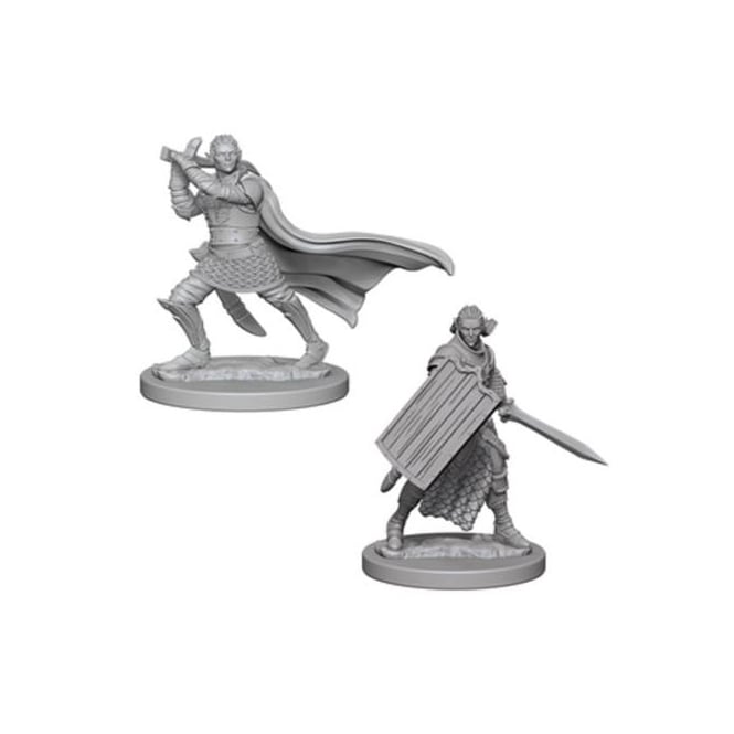 Elf Male Paladin (WizKids Pathfinder Deep Cuts)