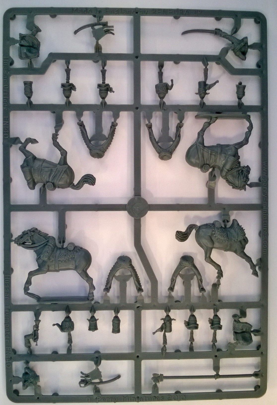 Perry Miniatures French Napoleonic Hussars Command Sprue