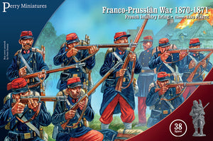 Perry Miniatures Franco-Prussian War - French Infantry Firing Line