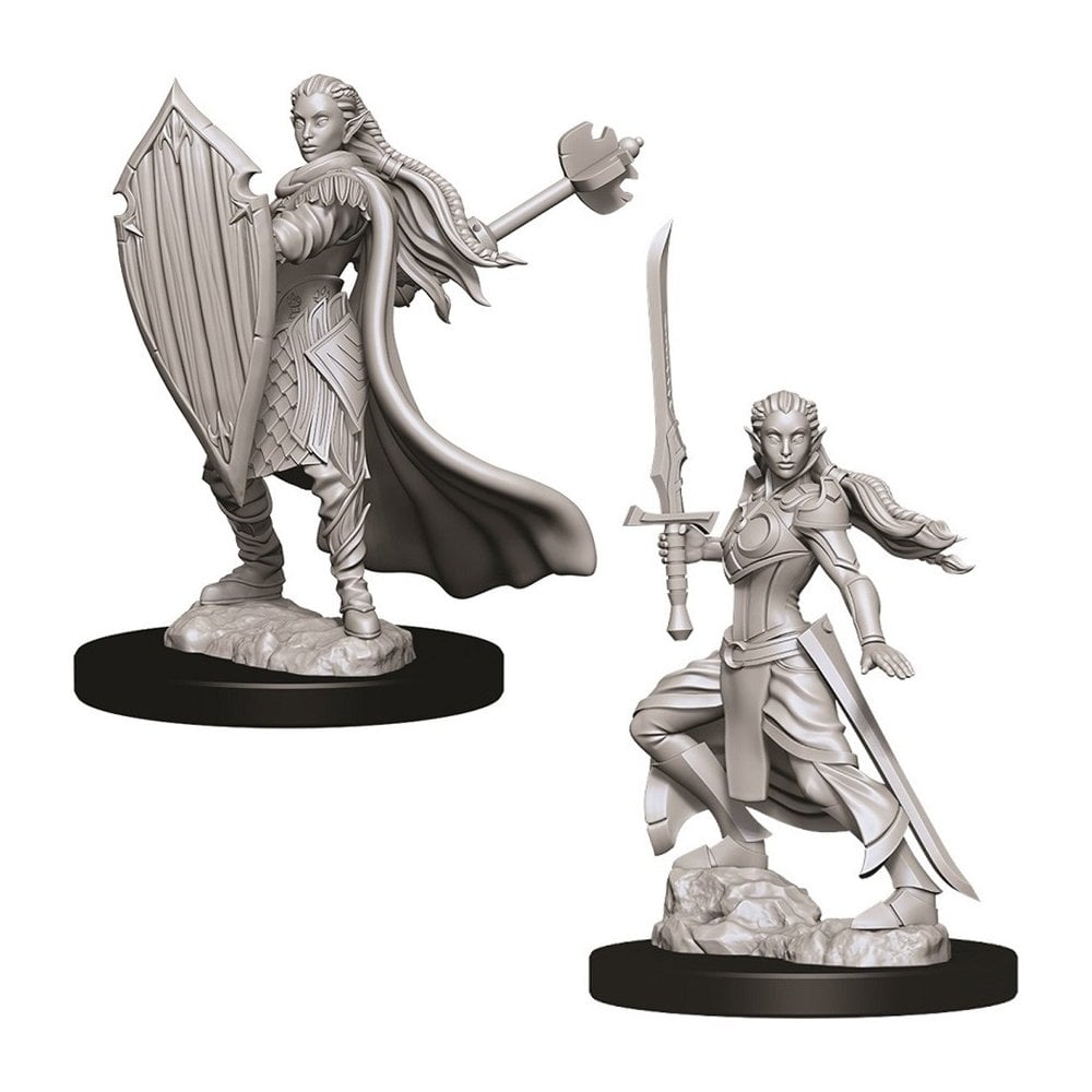 Female Elf Paladin (D&D Nolzur's Marvelous Miniatures)