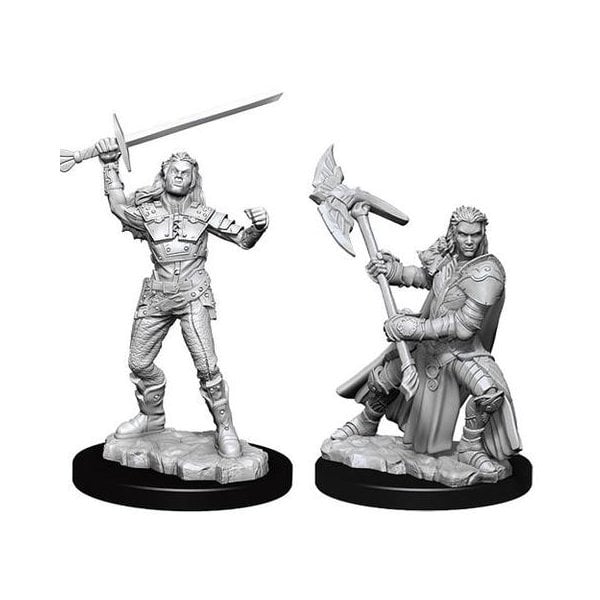 Female Half-Orc Fighter (D&D Nolzur's Marvelous Miniatures)