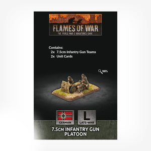 7.5cm Infantry Gun Platoon - Flames of War