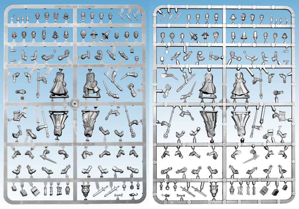 Frostgrave Wizards Single Sprue
