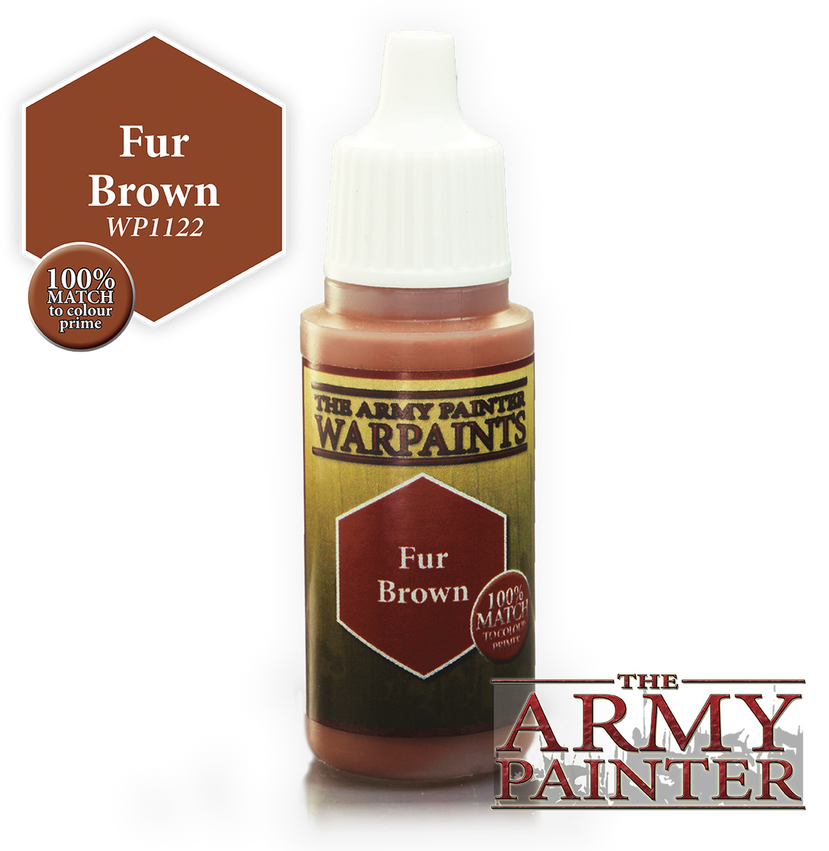 Army Painter Acrylic Warpaint - Fur Brown