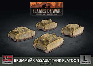 Brummbar Assault Tank Platoon - Flames of War