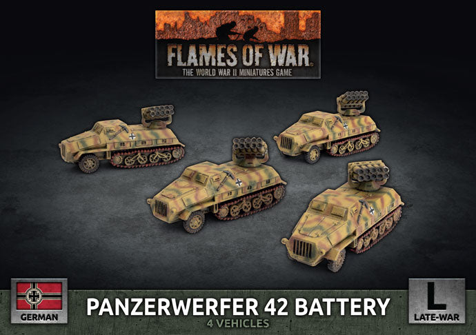 Panzerwerfer 42 Battery - Flames of War